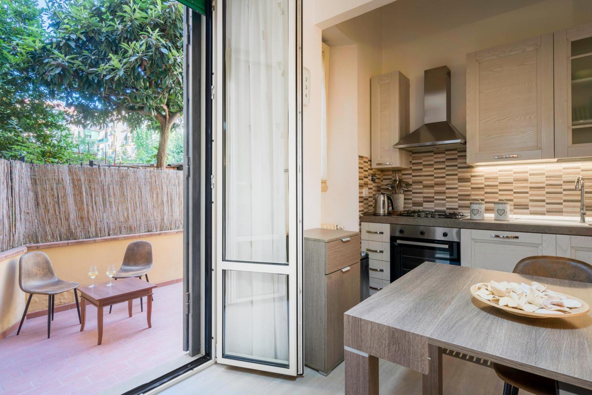 Appartamento Incantevole Con Patio Florencie Exteriér fotografie